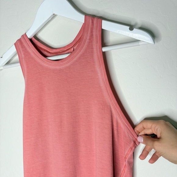 Lululemon All Tied Up Tank *Wash Sublimado Pigment Dye Rustic Coral Size 8 - Picture 3 of 6